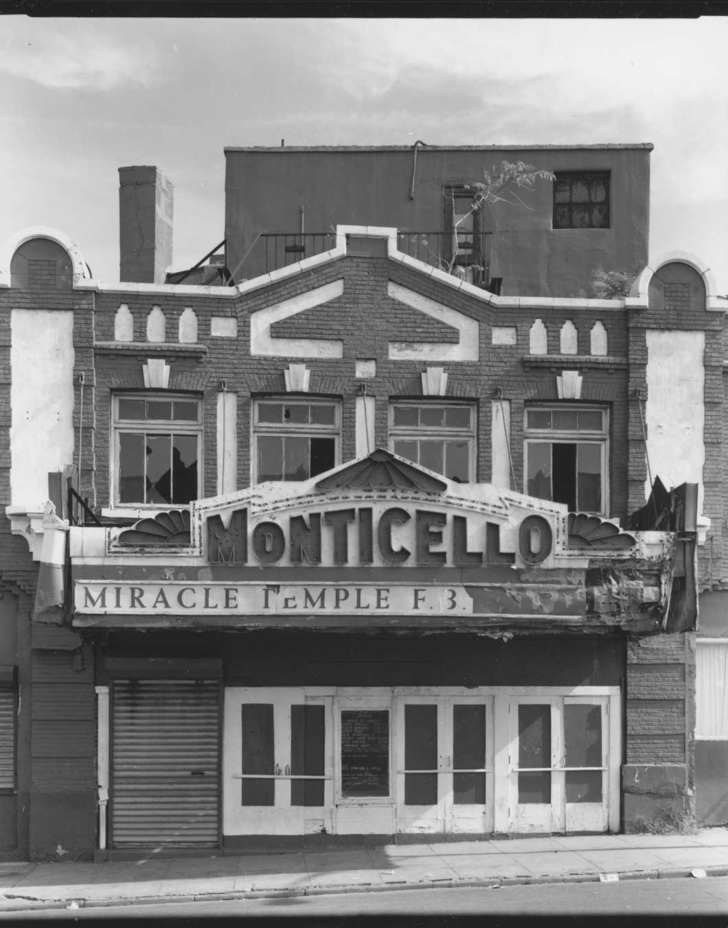 Monticello, Jersey City NJ East Theater Photo Collection - Monticello