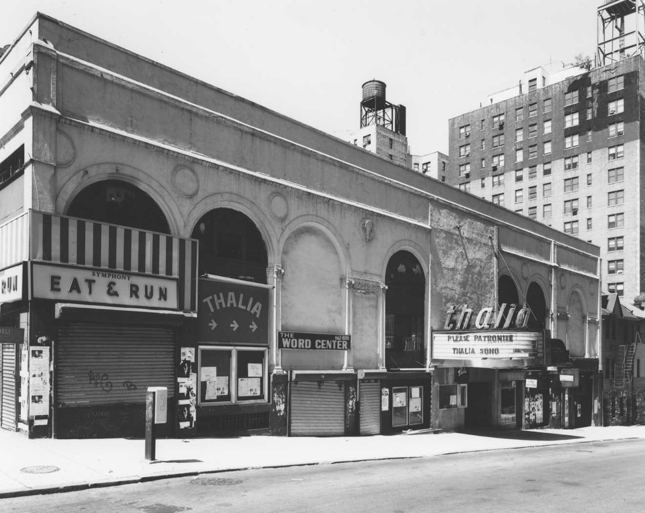 Thalia, New York NY East Theater Photo Collection - Thalia