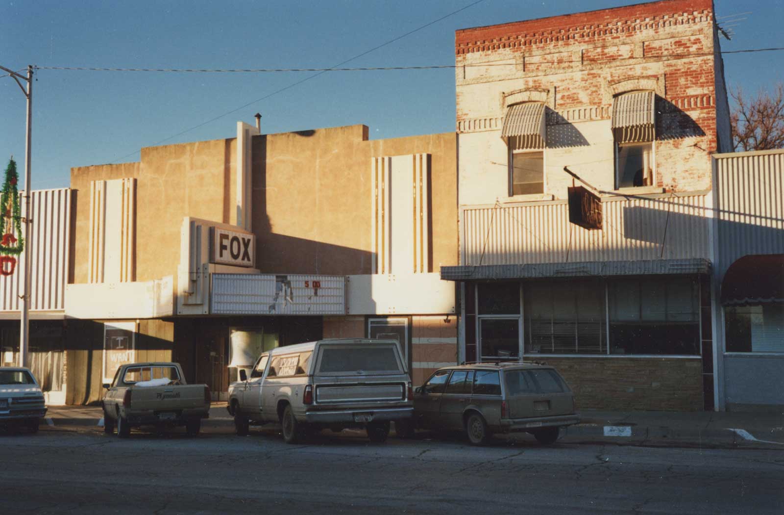 Fox, Caney KS Midwest Theater Photo Collection - Fox